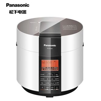 松下/Panasonic  智能电压力锅 高压锅 日本家用大容量电饭锅 多功能无水料理电高压锅电饭煲 SR-PS508 白色