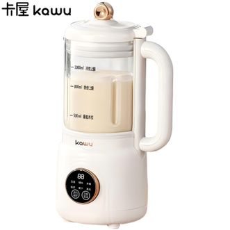 卡屋/KAWU  豆浆机  1L迷你破壁干豆直打触控6大功能冷热双打豆浆机  PY-518B