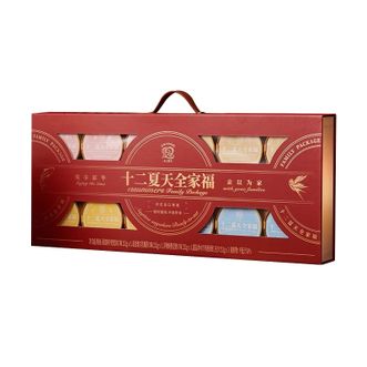 十二夏天  全家福礼盒燕窝粥花胶粥甜品252g*12 礼盒款