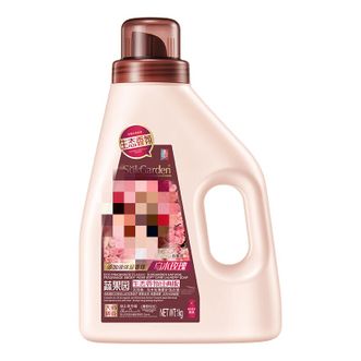 蔬果园/SukGarden  乌木玫瑰精油香氛柔护洗衣液（拉环版）1kg SGY0681