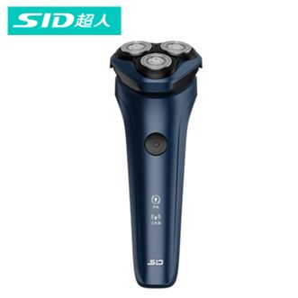 超人/SID  旋转式三刀头刮胡子刀男士电动剔胡须刀刀头新款RS321