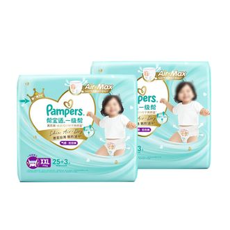 帮宝适  散热王者一级帮拉拉裤  超薄透气尿片  加加大码(XXL)  共50+6片