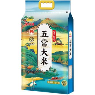 金龙鱼  金玉稻香五常大米5kg 清香略甜香软弹滑