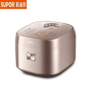 苏泊尔（SUPOR）  电饭煲SF40FC699  家用智能多功能无涂层4L 0涂层4L不锈钢内胆2-6人电饭煲电饭锅 750W大火力