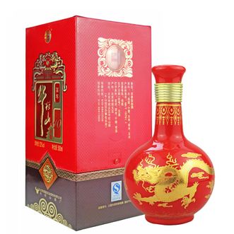 牛栏山百年红10年浓香型白酒52度