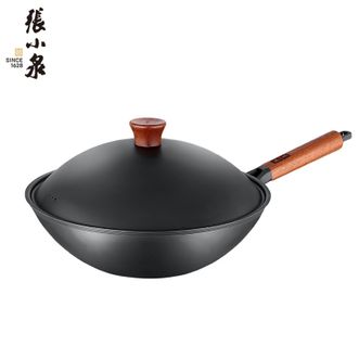 张小泉  古法精旋铁锅 32cm炒锅 家用烹饪锅具 无涂层  燃气灶电磁炉通用 炒锅  C31780100