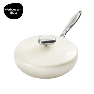 温仑山（VELOSAN ）  鹅卵石平底锅 不粘锅 煎蛋锅 牛排锅 26cm