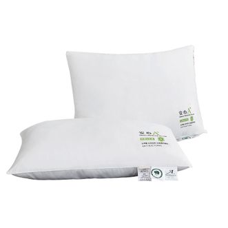 唐纳家纺  A类双效抗菌安心枕 48*74cm 一对装