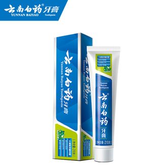 云南白药  牙膏薄荷清爽型210g薄荷牙膏清新口气温和清洁