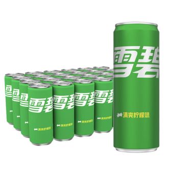 可口可乐  经典摩登罐雪碧330*24罐
