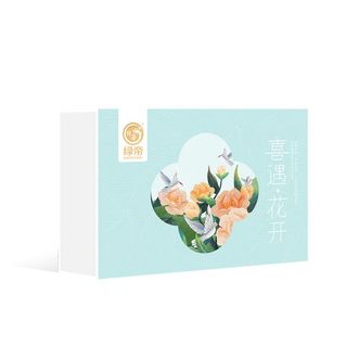 绿帝  喜遇花开花茶枸杞礼盒263g