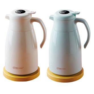 天喜保温壶1.9L智能温显热水瓶玻璃内胆保温瓶暖水壶TBB174-1900