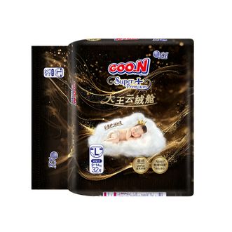 大王（GOO.N）  云绒舱纸尿裤 L32片 柔软抑菌