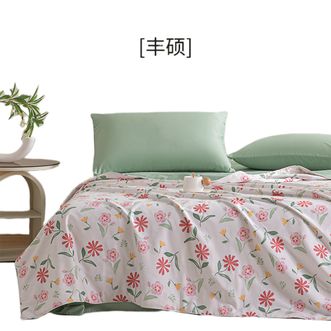 蚕花娘娘  夏凉被蚕丝被100蚕丝全棉空调被被子丰硕