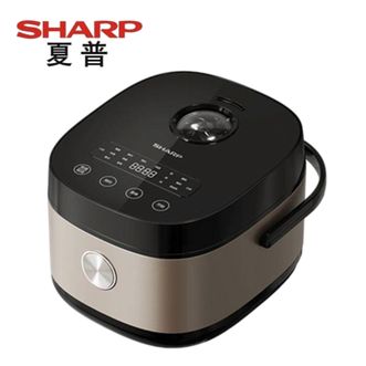 夏普/Sharp  KS-E50FNA-B   智能触控炫彩屏 24小时预约 煮饭锅煲汤锅  黑金色 5L