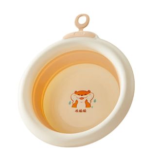 十月结晶  新生儿脸盆 折叠盆 洗脸 3升