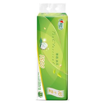 心相印  无芯卷纸 4层150克12卷/提茶语实心商用卫生纸厕纸 1提装