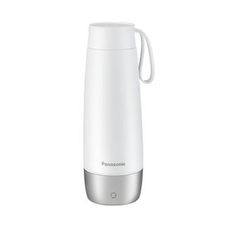 松下/Panasonic  电热水杯 保温烧水杯热水壶300ml 迷你便携式旅行出差 智能恒温316不锈钢 NC-C21S-W