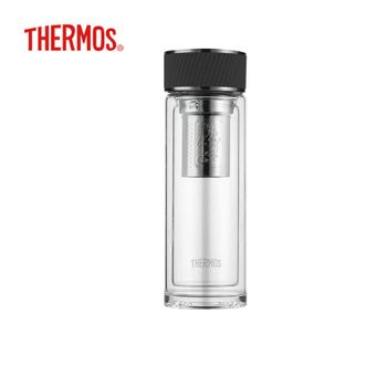 膳魔师（THERMOS）  双层玻璃杯 400ml 高硼硅水杯 茶水分离茶杯（TCGA-400-D）