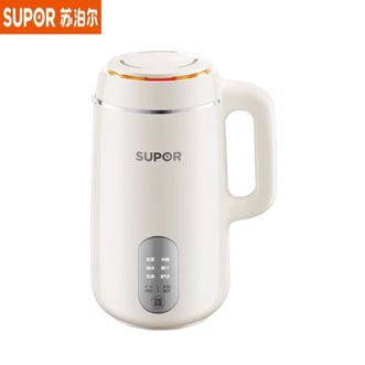 苏泊尔（SUPOR）  豆浆机DJ12B-P29E 家用1.2L多功能破壁免滤预约时间冷热双打豆浆搅拌料理机