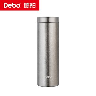 Debo  泰莎纯钛保温杯抑菌保鲜保温保冷保温水杯260ml 本色 DEP-942