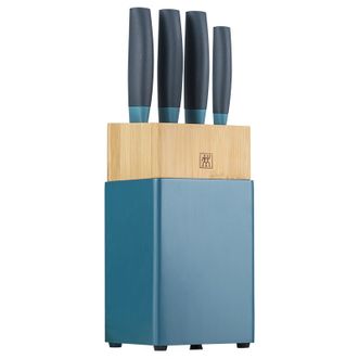 双立人（ZWILLING）  Nows 刀具5件套 蓝莓色