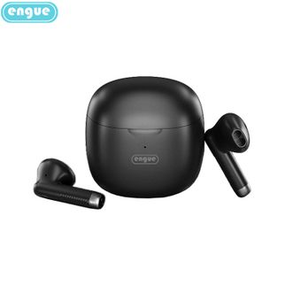 engue  TWS降噪高清通话蓝牙耳机半入耳式音乐耳机通话苹果华为小米通用黑色