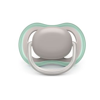 新安怡/Avent  安抚奶嘴透气款（18个月+）静谧雅灰/单个装 SCF354/01