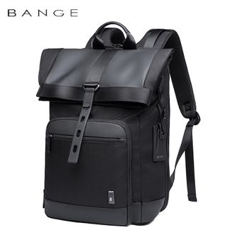 班歌Bnage 时尚背包男多口袋15.6英寸电脑包商务双肩包出差旅行包大容量时尚潮流书包男 BG-G66