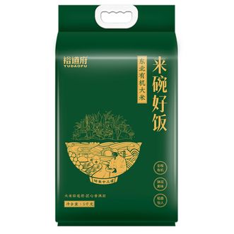 裕道府  来碗好饭有机大米5kg