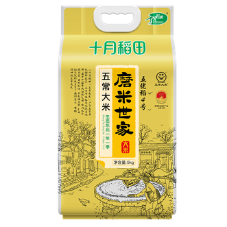 十月稻田  磨米世家五常大米 5kg