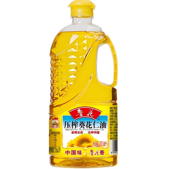 鲁花  食用油 物理压榨剥壳去皮 葵花仁油 900mL*1瓶 食用油小瓶