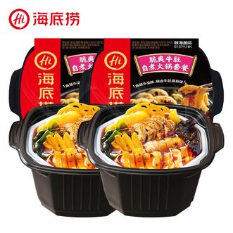 海底捞  脆爽牛肚自煮火锅套餐435g*2盒