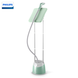 飞利浦 (PHILIPS) 蒸汽挂烫机  STE3051/78 熨烫机 双杆升级大熨板 加大蒸汽大面板 立式手持电熨斗 灵活烫头 奢宠精烫