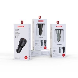 纽曼（Newmine）  车载充电器点烟器一拖二双USB金属车充5V3A PD20W快充22.5W快充KC07