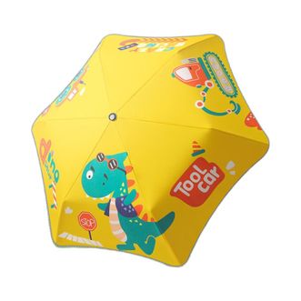 美度MAYDU   三折儿童安全圆角防戳防晒防紫外线遮阳伞晴雨伞学生伞夜间反光出行更安全