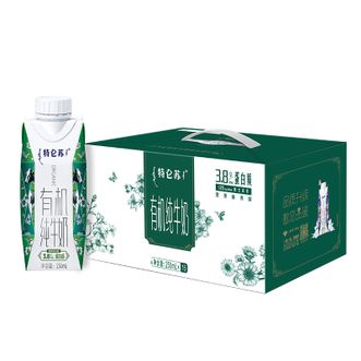 蒙牛  特仑苏有机纯牛奶全脂灭菌乳梦幻盖250毫升×16包