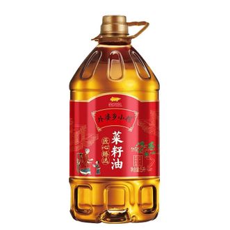 金龙鱼  外婆乡小榨匠心臻选菜籽油 5L 食用油