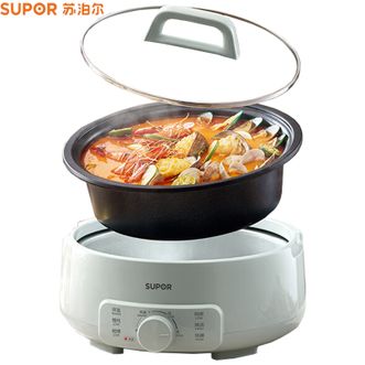 苏泊尔/Supor  电煮锅  3L 家用多功能电煮锅 不粘分体可拆洗3L旋钮控温   H30YK786
