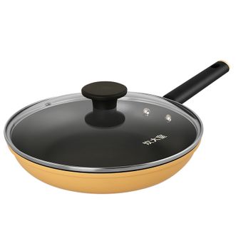 炊大皇  橙心铝合金不粘锅煎锅26cm  JG26CX