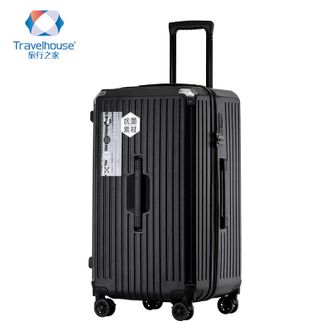 旅行之家（Travelhouse）T1938 28寸大容量加厚铝框行李箱女万向轮拉杆箱
