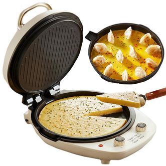小熊/Bear 电饼铛可拆洗煎饼锅双面加热 DBC-E15T1 小熊/Bear 电饼铛可拆洗煎饼锅双面加热 DBC-E15T1
