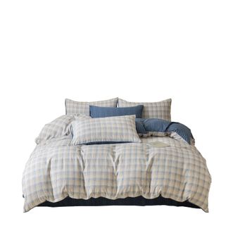 无印良品  云纱棉提花四件套--格莱美