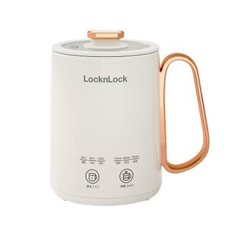 乐扣乐扣/Lock&amp;Lock  一人养生杯电炖杯烧水杯电热保温杯加热办公室电煮杯电热杯多功能养生杯EJC3725IVY