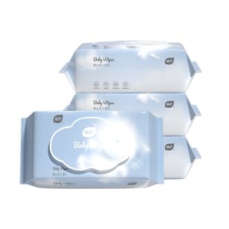 植护  婴儿手口湿巾 140*180mm 60片*4包