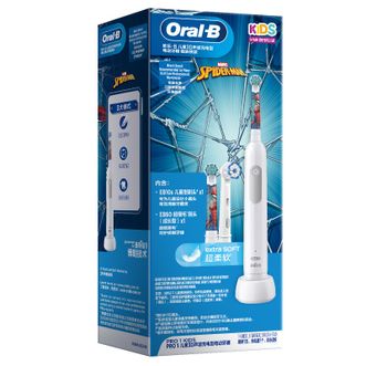 欧乐-B/Oral-B  儿童电动牙刷PRO1 高效清洁 蜘蛛侠