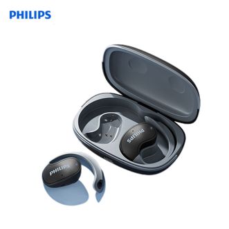 飞利浦（PHILIPS）  TAT2708 - 黑色 蓝牙耳机骨传导概念真无线挂耳式开放式不入耳夹式运动跑步长续航高端降噪通用苹果华为