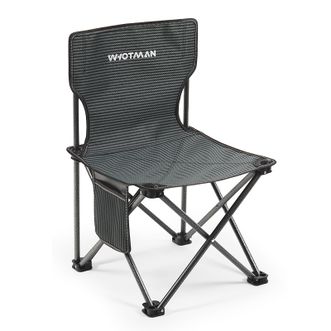 沃特曼  外折叠椅 钓鱼椅露营椅子沙滩阳台桌椅凳子野餐写生排队神器马扎77010