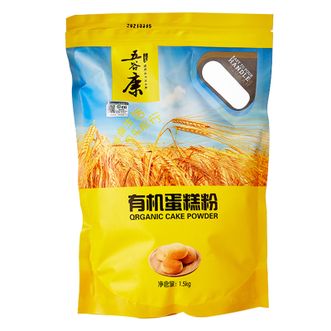五谷康食品  有机蛋糕粉1.5kg
