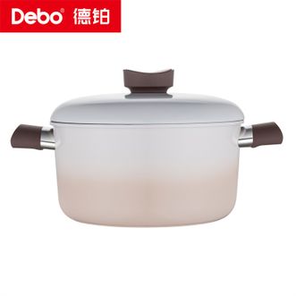 Debo  卡布奇诺汤锅24cm加大加深不粘家用汤锅DEP-951（禁止使用电磁炉）